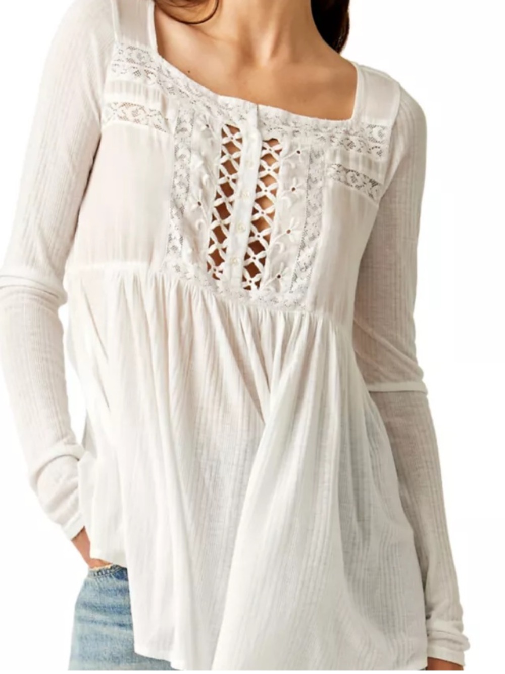 Free People Pretty Please Top - size xsmall